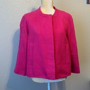 𝅺liz‎ Claiborne Hot Pink Coat Size M